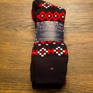 NWT Tommy Hilfiger Men 4 pair of Combed Cotton Crew socks US size 7-12